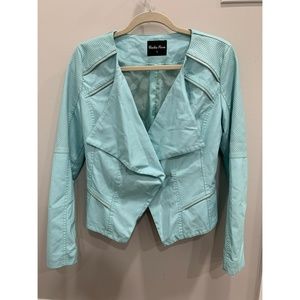Blue Moto Jacket